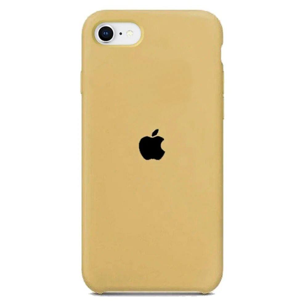 Чохол Silicone case SE 2020 Gold золотий, фото 1