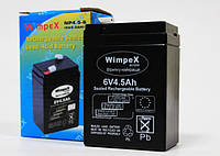 Акумулятор: 6V 4.5Ah (для ваг, ліхтарів, радіоприймачів) WimpeX