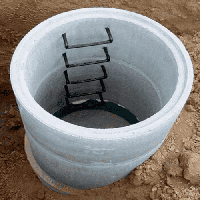 Кольца для канализации КС 24.12-С со скобами
