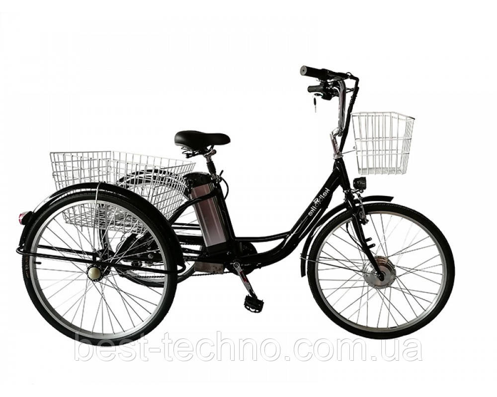 Електровелосипед дорожній триколісний 24 Kelb.Bike 450W+PAS, фото 1
