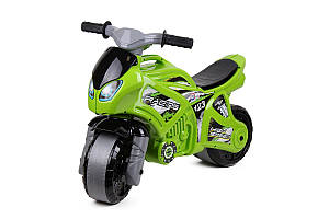 Мотоцикл толокар Технок 5859 зелений