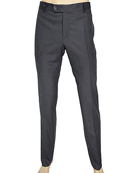 Темно-сірі класичні чоловічі штани Monzeratti C-001 C: 07 d.grey slim