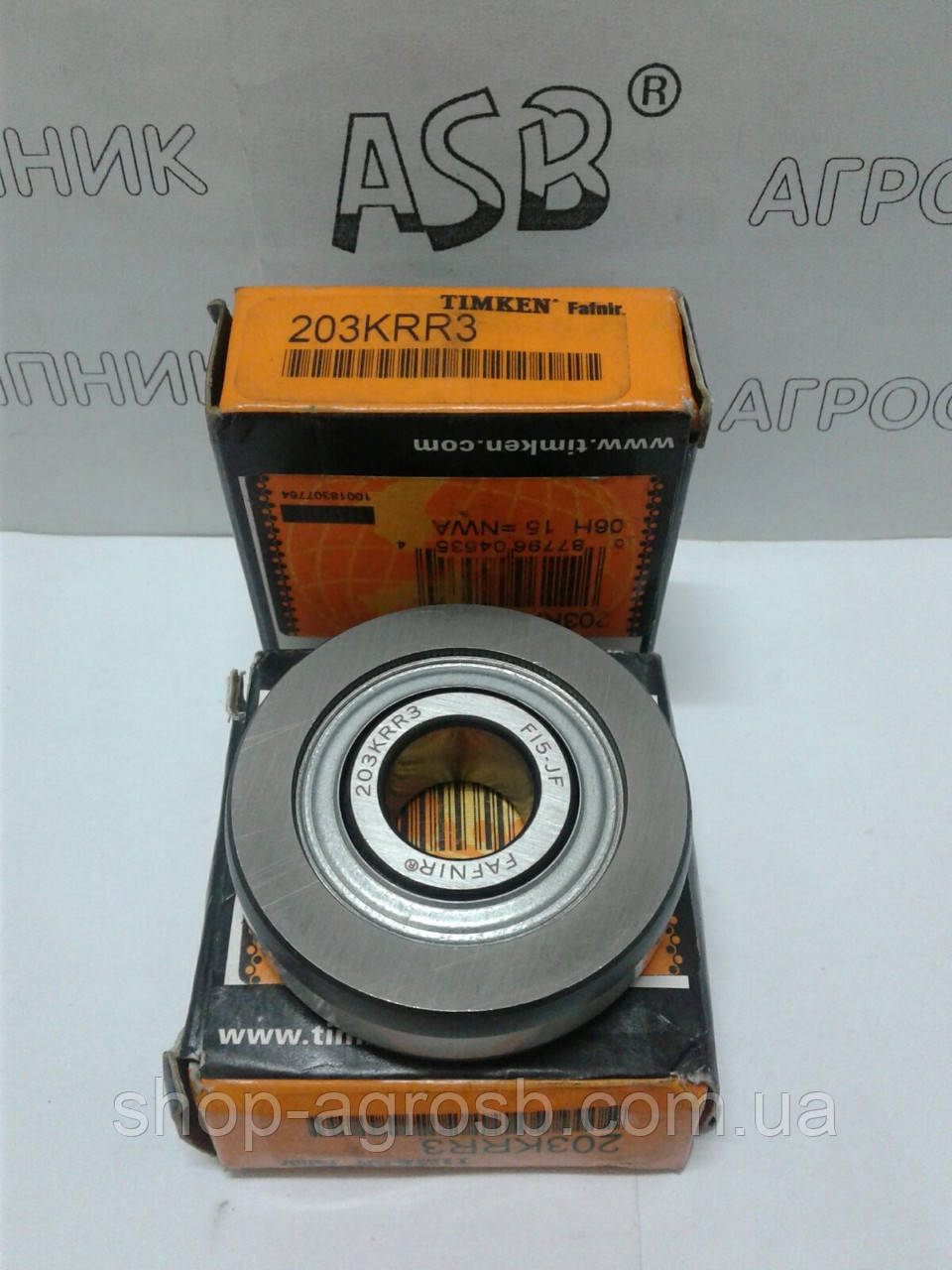 Подшипник TIMKEN 203KRR3, JD8646, AE74534, 8984YY, 80535663, 667925R91, 165484, 50184 - фото 1 - id-p1346705187