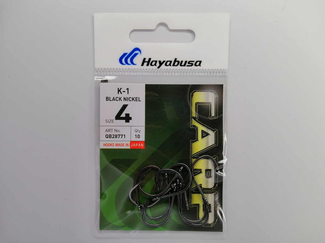 Гачок Hayabusa K-1 Black Nickel №4