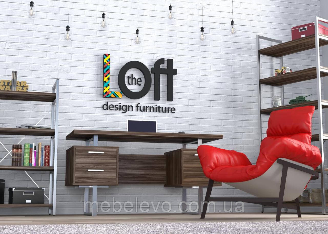 Надставка на стол НС-2 360х690х180мм Loft Design - фото 7 - id-p1350032108