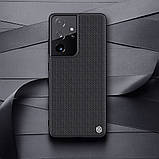 Захисний чохол Nillkin для Samsung Galaxy S21 Ultra (Textured Case) Чорний, фото 9