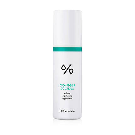 Заспокійливий крем з центеллою Dr.Ceuracle Cica Regen 70 Cream, 50 мл, фото 1