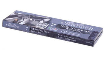 Набір вугілля Nero Pocket CRETACOLOR 7шт. метав. коробка 40008