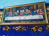 Алмазна вишивка "Таємна вечеря" 80 см повна викладка/ Дімантова мозаїка живопис, фото 4