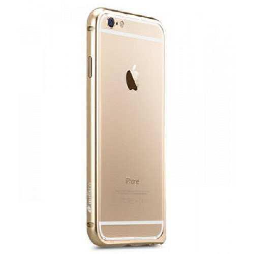 Алюмінієвий чохол-бампер Halo Series iPhone 6 золото REMAX 600201