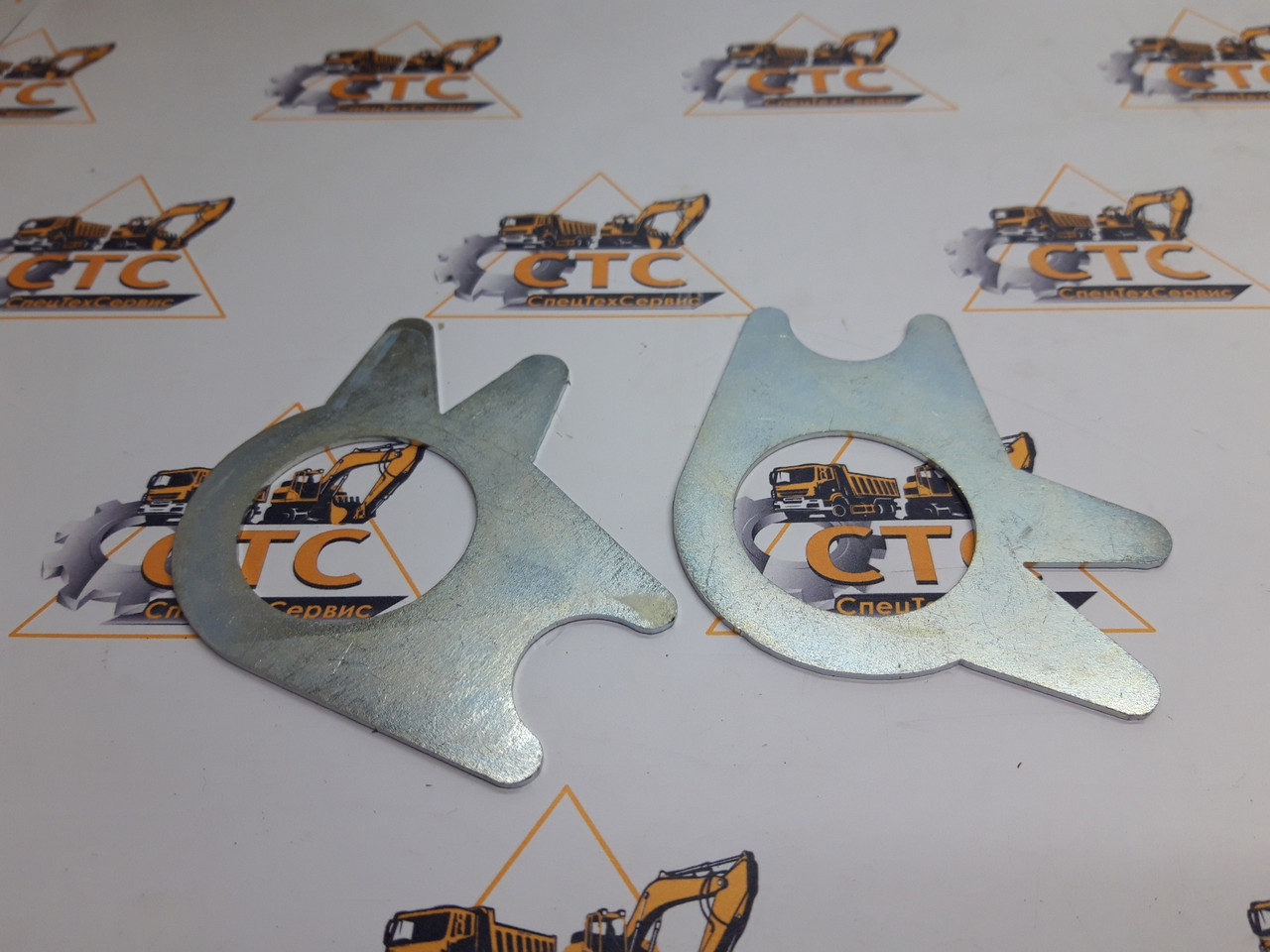 Стопорна шайба для гідрозамка каретки (права) на JCB 3CX/4CX (823/10332, 823/00577), фото 1