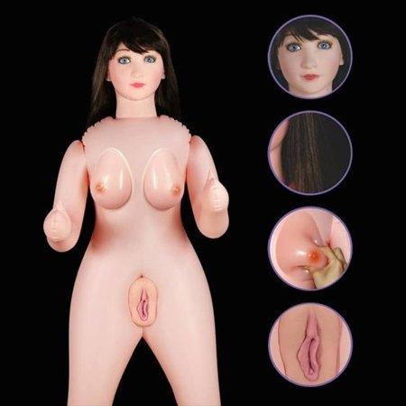 Секс-лялька з 3D особою і вібрацією Carmen Luvana CyberSkin®, фото 1