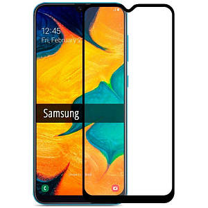 Захисне скло XD+ (full glue) (тех. пак) для Samsung Galaxy A20/A30/A30s/A50/A50s/M30/M30s/M31/M21