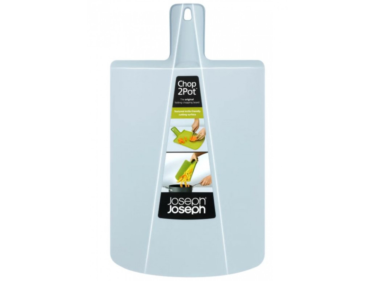 Дошка обробна Joseph Joseph CHOP2POT Plus Large блакитна 60154