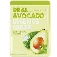 Питательная маска для лица с авокадо FarmStay Real Avocado Essence Mask 23 мл (8809636280310)