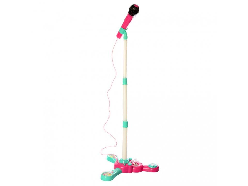 Дитячий музичний мікрофон зі стійкою, фото 1