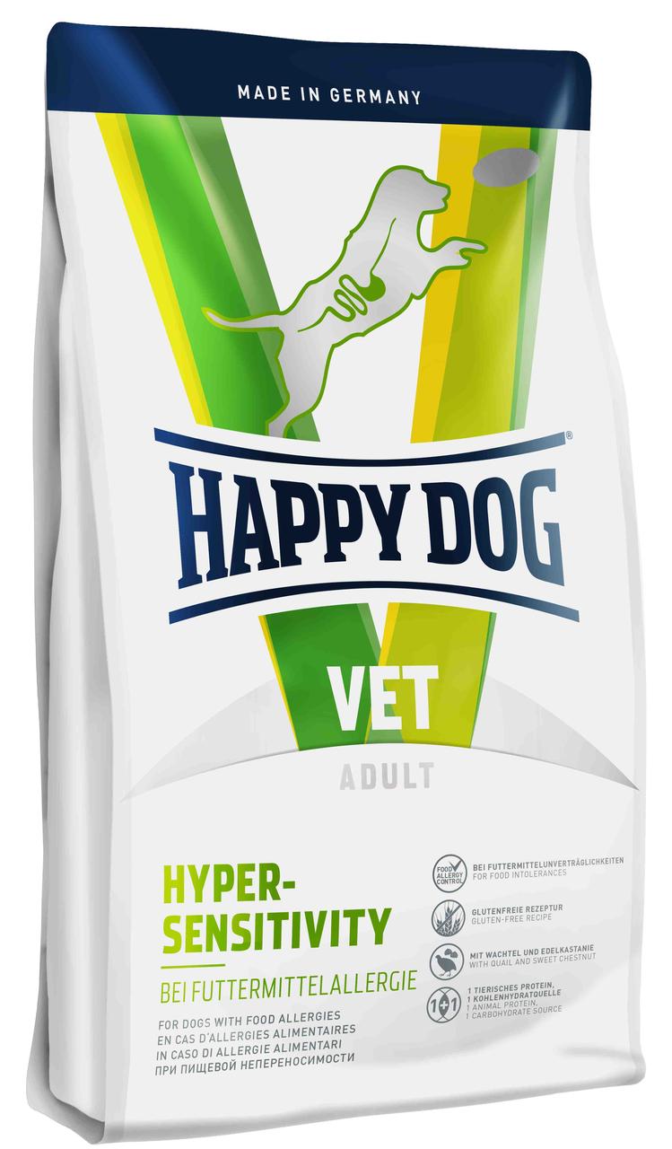 Happy Dog VET Diet Hypersensitivity (Хеппі Дог ВЕТ Дієт Гіперсенсетив) сухий корм для собак у разі алергії
