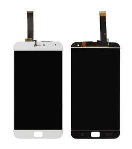 Дисплей для телефону Meizu MX4 (M461) 5.3 із сенсорним склом (Білий) Оригінал Китай