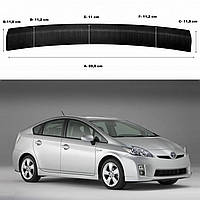 Защитная накладка заднего бампера для Toyota Prius III 2009-2016