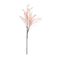 Декоративная ветка в виде пампасной травы в персиковом цвете