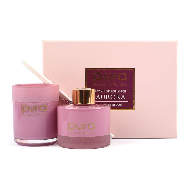 Аромо-набір "AURORA Flowers Bloom" 19х14хН8,5см MERCURY