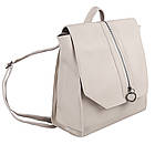 Сумка жіноча Fashion трансформер бежево-сіра 408476Bg, фото 2