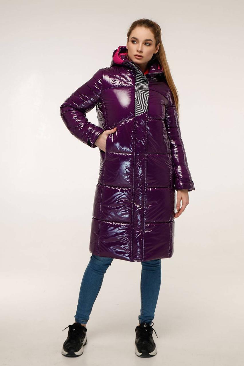 Зимова актуальна лакова куртка, фото 1