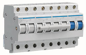 SF463 Перемикач вводу резерва 63A I-0-II 3+N полюси Hager