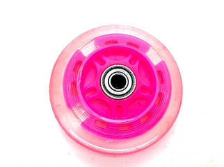 Колесо для самоката і роликів з діодним стрічкою 90-22