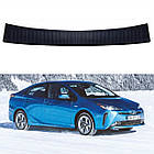 Захисна накладка заднього бампера для Toyota Prius IV LIFT 2019+