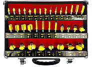 Набір фрез для дерева AL-FA 35 шт ALRBS35-8, фото 3