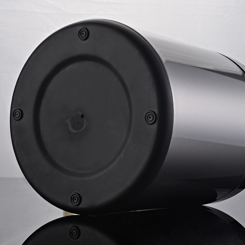 Сенсорне відро для сміття JAH 9 л (кругле, колір темно-срібний металік, внутрішнє відро), фото 1