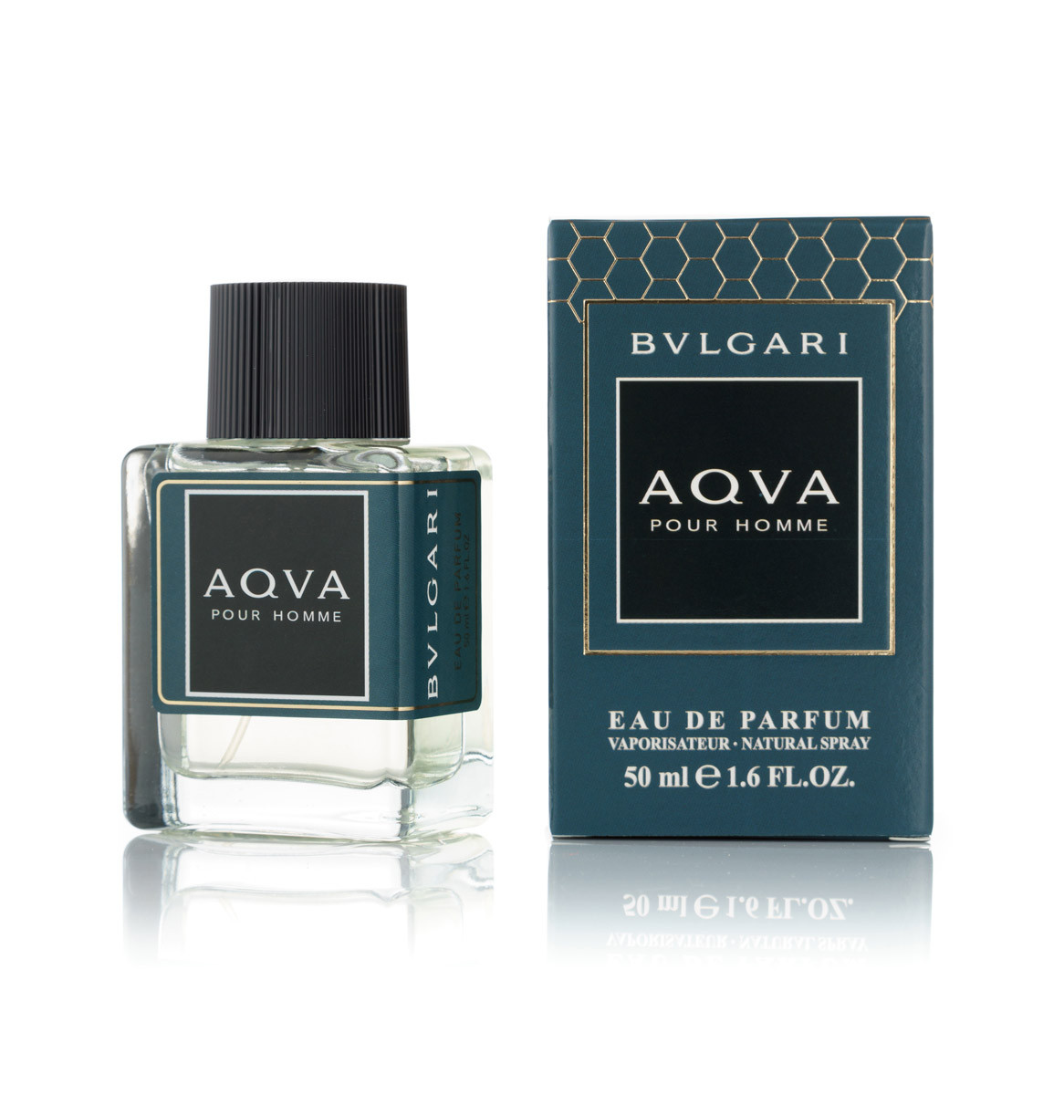 Чоловічий міні парфуму Bvlgari Aqua pour homme - 50 мл (код: 420)