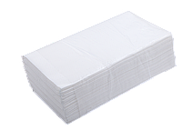Полотенце бумажное целлюлозное V-образное, 23х25 см, 150 листов, 2-х слойное, белое
