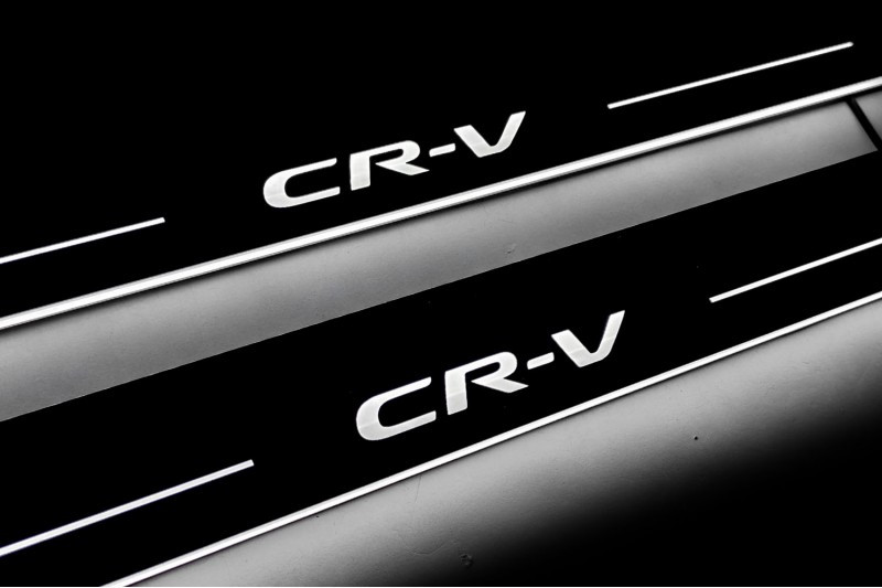 Накладки на пороги з підсвіткою для Honda CR-V V з 2017 по 2023, фото 1