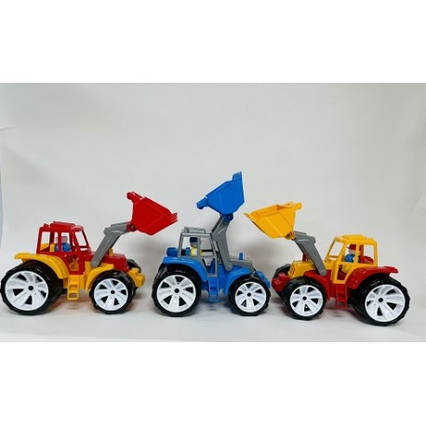 Трактор із ковшем кольоровий Bamsic (007/7)