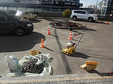 Прокладання комунікацій, демонтаж/монтаж асфальту