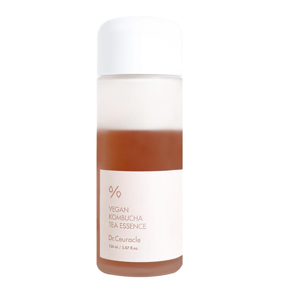 Веганська кремова есенція з екстрактом комбучі і чорного чаю Dr.Ceuracle Vegan Kombucha Tea Essence, 150мл