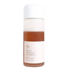 Веганська кремова есенція з екстрактом комбучі і чорного чаю Dr.Ceuracle Vegan Kombucha Tea Essence, 150мл
