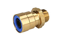 Штуцер прямий вкр-ся М 16x1,5 під трубку D12, швидке з'єднання