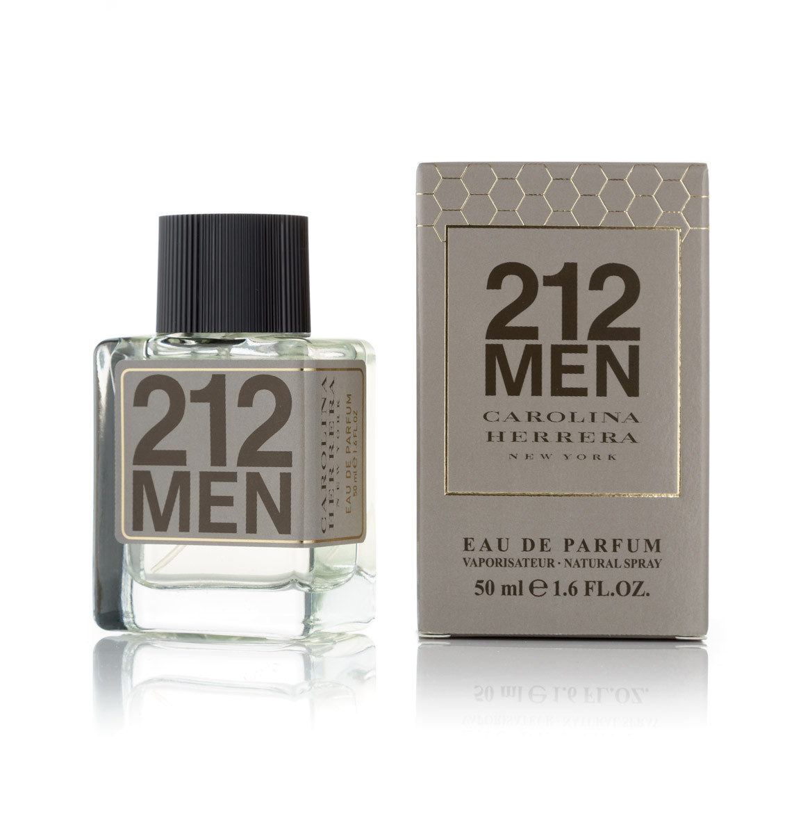 Чоловічий міні парфуми Carolina Herrera 212 Men - 50 мл (код: 420)