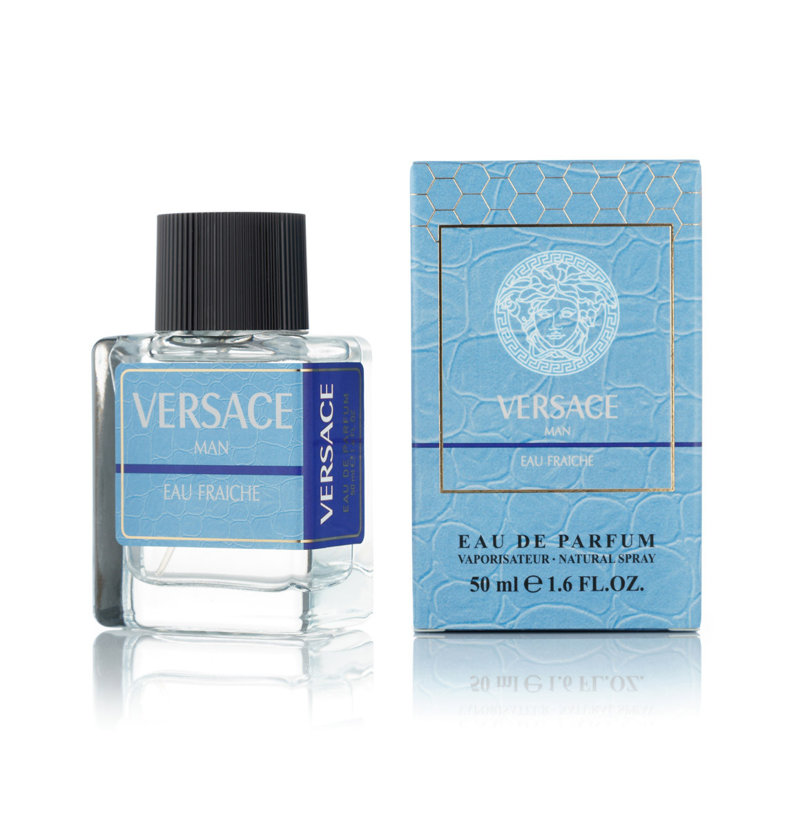 Чоловічий міні парфуми Versace Man Eau Fraiche - 50 мл (код: 420)