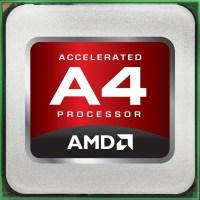 Б/У, Процессор, AMD A4 5300, sFM2, 2 ядра, 3.4 ГГц