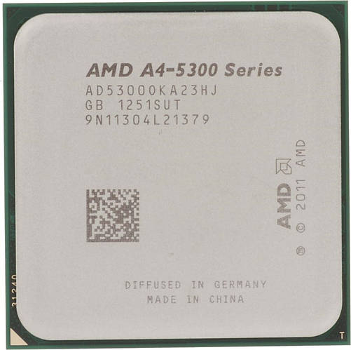 Б/В, Процесор, AMD A4 5300, sFM2, 2 ядра, 3.4 ГГц, ціна 427.50 грн ...