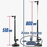 FASTen Ng600 Телескопічний двоступінчастий утримувач / штатив екшн-камери GoPro), довжиною 600мм для човнів, фото 5