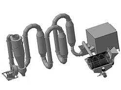 Сушильний комплекс 400кг/год. Сушарка Аеродинамічна