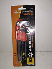 LAVITA Набір шестигранників TORX довгі 9 шт.