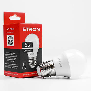 Світлодіодна лампа (LED) Etron Power Light 1-ELP-046 (1-ELP-046)