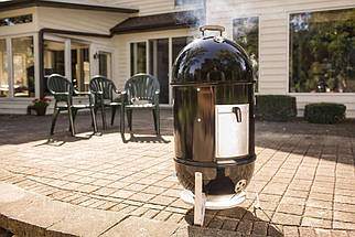 Коптильня вугільна Weber Smokey Mountain Cooker Black 57 см (731004), фото 3