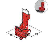 Кронштейн роликовий нижній Alutech RBI-40.110R